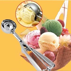 NEW … Stainless Steel Ice Cream Scooper